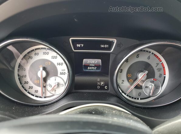 WDCTG4EB1GJ193560 2016 MERCEDES-BENZ GLA Белый Вид щитка приборов