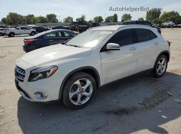 WDCTG4EB1JJ460963 2018 MERCEDES-BENZ GLA White Առջևի ձախ երեք քառորդ տեսարան