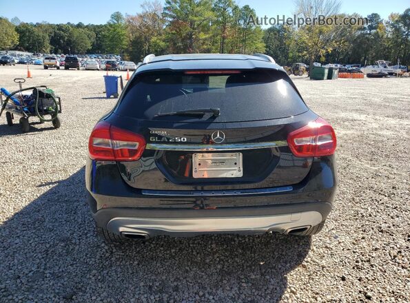 WDCTG4EB2HJ297301 2017 MERCEDES-BENZ GLA-CLASS Black Widok wnętrza z przodu