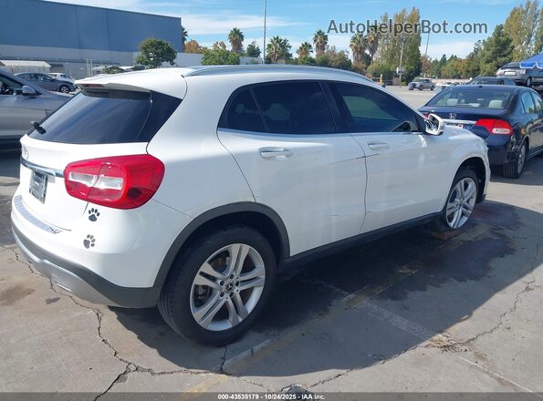 WDCTG4EB3KJ636767 2019 MERCEDES-BENZ GLA 250 Белый Задняя правая четверть