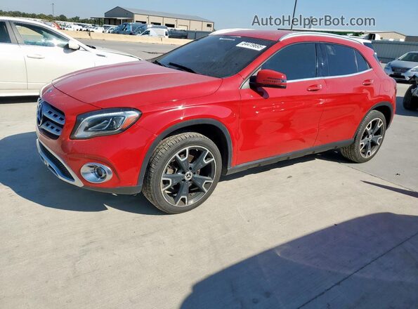 WDCTG4EB5JJ490306 2018 MERCEDES-BENZ GLA Red Vista tres cuartos delantera izquierda