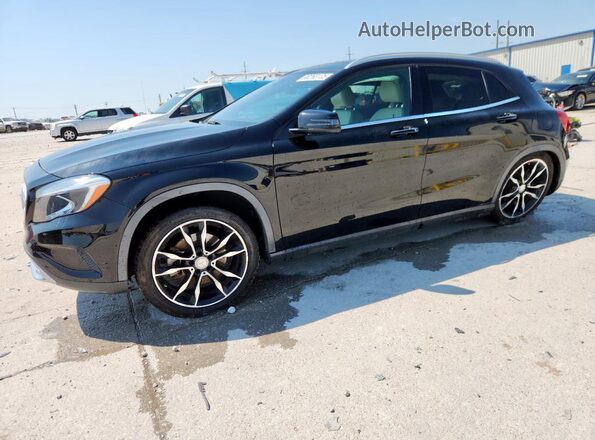 WDCTG4EB9HJ355677 2017 MERCEDES-BENZ GLA Black Przód lewy