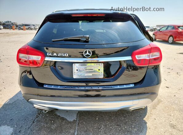 WDCTG4EB9HJ355677 2017 MERCEDES-BENZ GLA Black Widok z tyłu