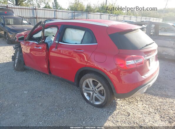 WDCTG4GB6LJ689915 2020 MERCEDES-BENZ GLA 250 Red Задня ліва чверть
