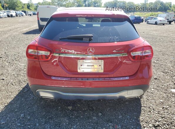 WDCTG4GB8LJ655751 2020 MERCEDES-BENZ GLA Красный Вид сзади