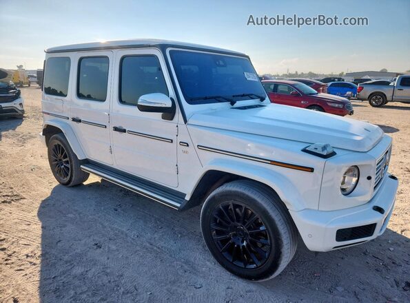 WDCYC6BJXKX320384 2019 MERCEDES-BENZ G-CLASS Белый Передняя правая четверть