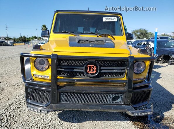 WDCYC7DF5GX246541 2016 MERCEDES-BENZ G-CLASS Желтый Вид спереди