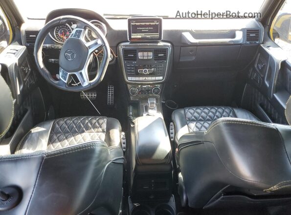 WDCYC7DF5GX246541 2016 MERCEDES-BENZ G-CLASS Желтый Вид панели приборов