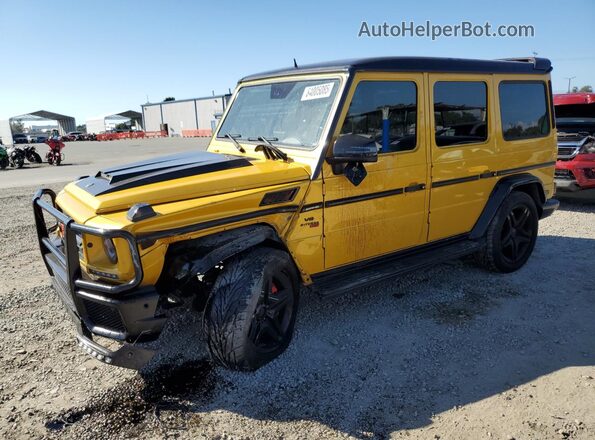 WDCYC7DF5GX246541 2016 MERCEDES-BENZ G-CLASS Желтый Передняя левая четверть