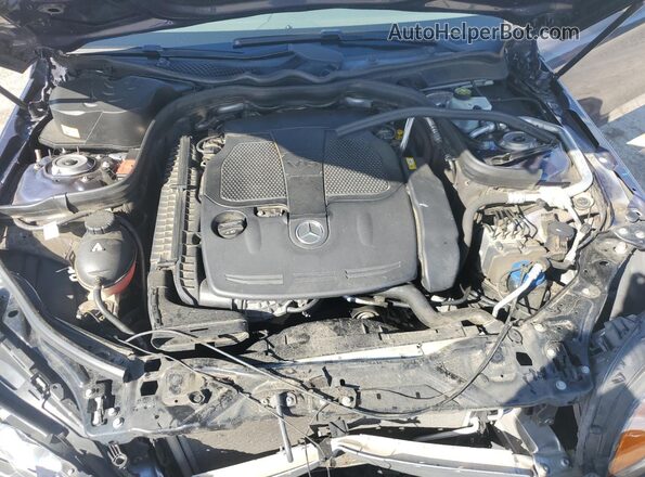 WDDHF5KBXGB188074 2016 MERCEDES-BENZ E Синий Вид задней части салона