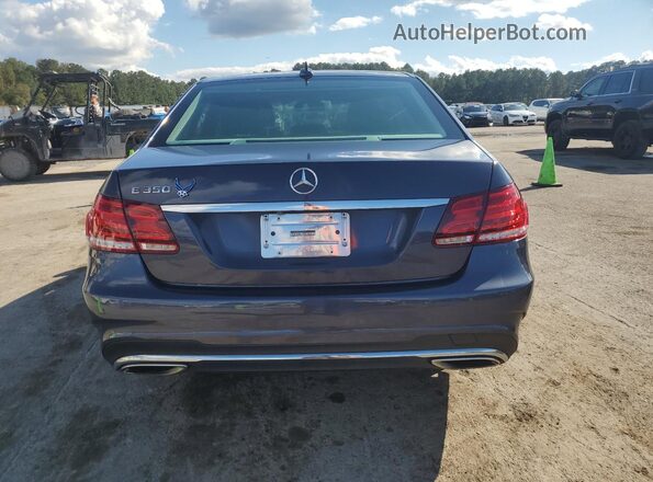 WDDHF5KBXGB188074 2016 MERCEDES-BENZ E Синий Вид сзади