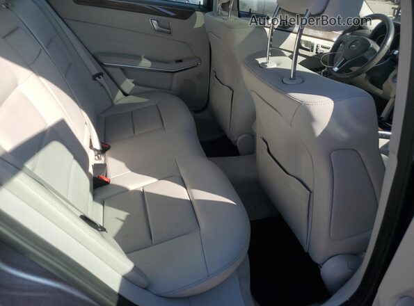 WDDHF5KBXGB188074 2016 MERCEDES-BENZ E Синий Вид задних сидений