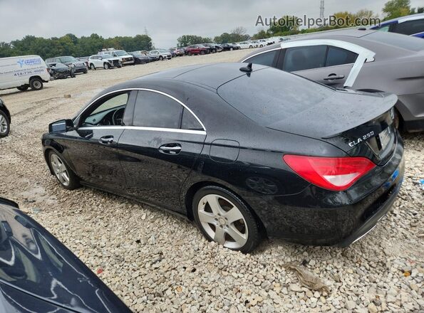 WDDSJ4EB0HN421910 2017 MERCEDES-BENZ CLA-CLASS Black Tył lewy