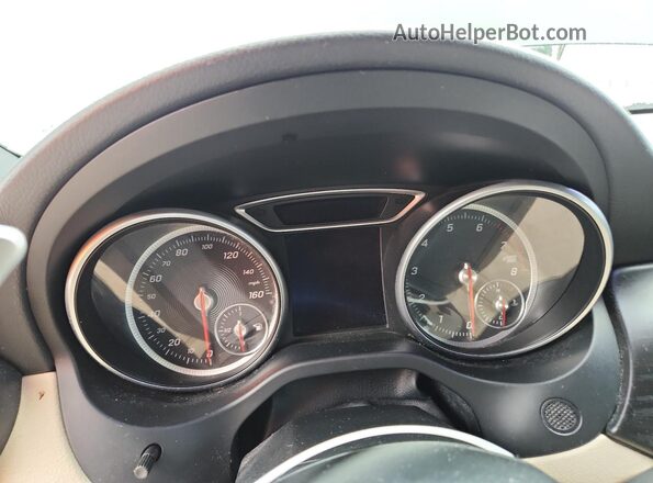 WDDSJ4EB0HN421910 2017 MERCEDES-BENZ CLA-CLASS Black Widok zestawu wskaźników