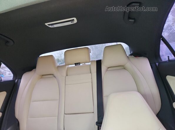 WDDSJ4EB0HN421910 2017 MERCEDES-BENZ CLA-CLASS Black Widok tylnych siedzeń