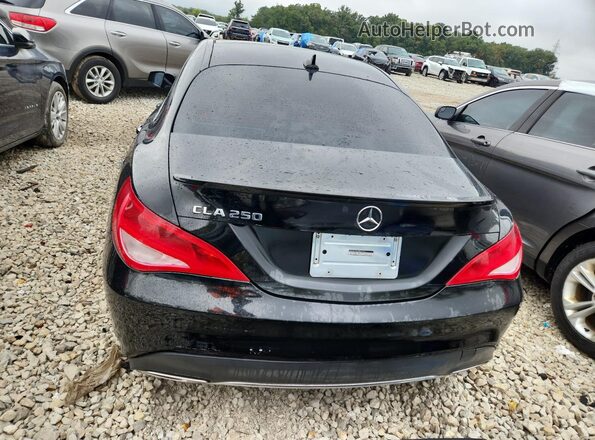 WDDSJ4EB0HN421910 2017 MERCEDES-BENZ CLA-CLASS Black Widok z tyłu