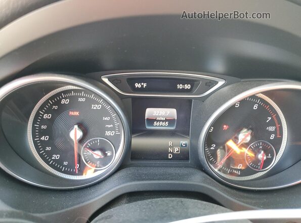 WDDSJ4EB0HN445060 2017 MERCEDES-BENZ CLA-CLASS White ხელსაწყოთა პანელის ხედი