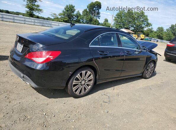 WDDSJ4EB0HN486045 2017 MERCEDES-BENZ CLA-CLASS Черный Задняя правая четверть