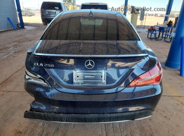 WDDSJ4EB0JN535928 2018 MERCEDES-BENZ CLA-CLASS Black Вид ззаду