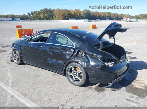 WDDSJ4EB3JN643119 2018 MERCEDES-BENZ CLA 250 Черный Задняя левая четверть