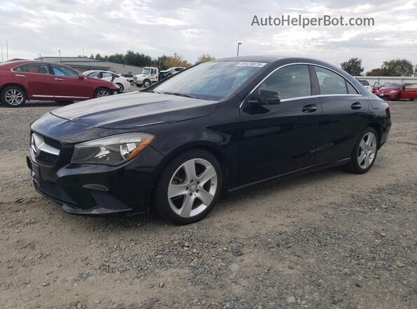 WDDSJ4EB8GN323142 2016 MERCEDES-BENZ CLA-CLASS Черный Передняя левая четверть