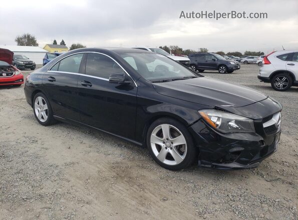 WDDSJ4EB8GN323142 2016 MERCEDES-BENZ CLA-CLASS Черный Передняя правая четверть