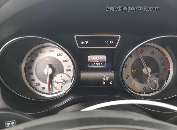 WDDSJ4EB8GN323142 2016 MERCEDES-BENZ CLA-CLASS Черный Вид щитка приборов