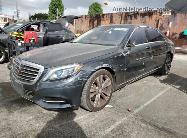WDDUG6DB0HA291946 2017 MERCEDES-BENZ S Черный Передняя левая четверть