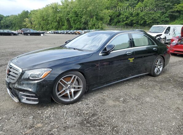 WDDUG6EB3KA461481 2019 MERCEDES-BENZ S Black Առջևի ձախ երեք քառորդ տեսարան