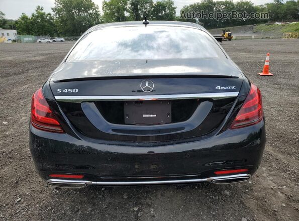 WDDUG6EB3KA461481 2019 MERCEDES-BENZ S Black Հետևի տեսք