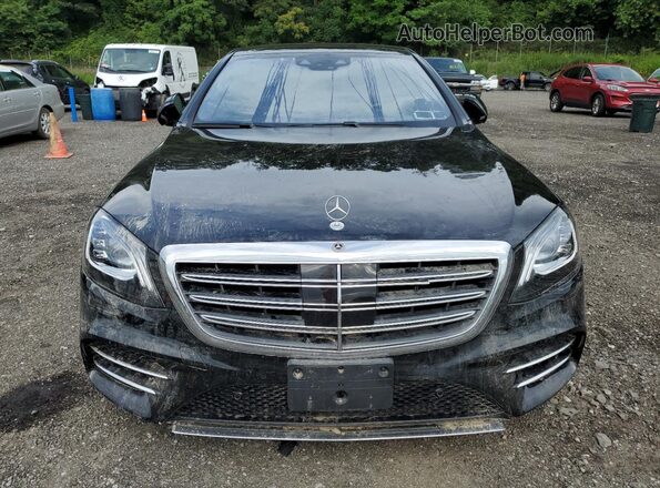 WDDUG6EB3KA461481 2019 MERCEDES-BENZ S Black Դիմացի տեսք