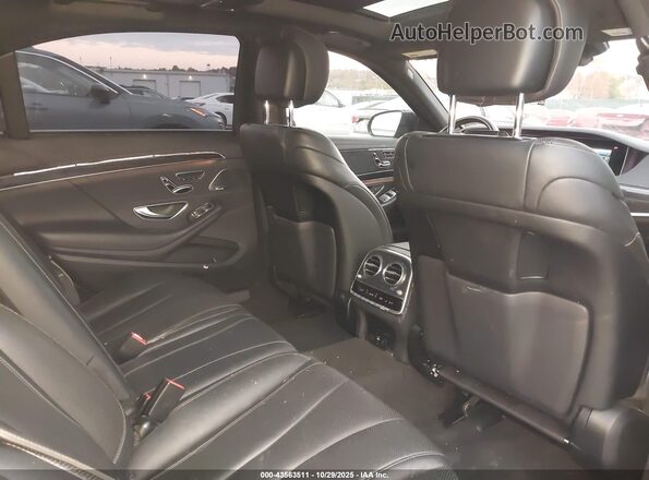 WDDUG6EB4JA358732 2018 MERCEDES-BENZ S-CLASS Black Widok naklejki z numerem VIN