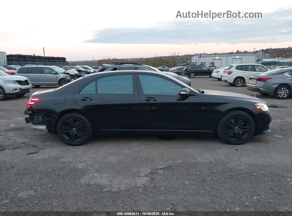 WDDUG6EB4JA358732 2018 MERCEDES-BENZ S-CLASS Black Widok wnętrza z tyłu