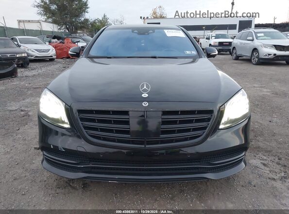 WDDUG6EB4JA358732 2018 MERCEDES-BENZ S-CLASS Black Widok zestawu wskaźników