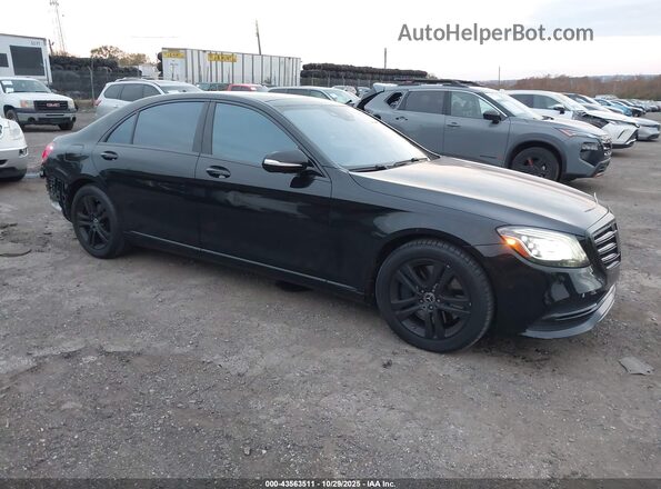 WDDUG6EB4JA358732 2018 MERCEDES-BENZ S-CLASS Black Przód prawy