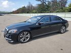 2020 Mercedes-benz S 450 4matic Черный vin: WDDUG6EBXLA500603