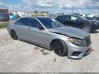 2017 Mercedes-benz Amg S 63 4matic Gray vin: WDDUG7JB3HA315876