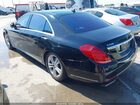 2017 Mercedes-benz S 550   Black vin: WDDUG8CB6HA314952