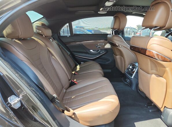 WDDUG8DB3JA409280 2018 MERCEDES-BENZ S Black Widok tylnych siedzeń