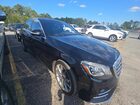 2019 Mercedes-benz S 560 Черный vin: WDDUG8DB4KA489884