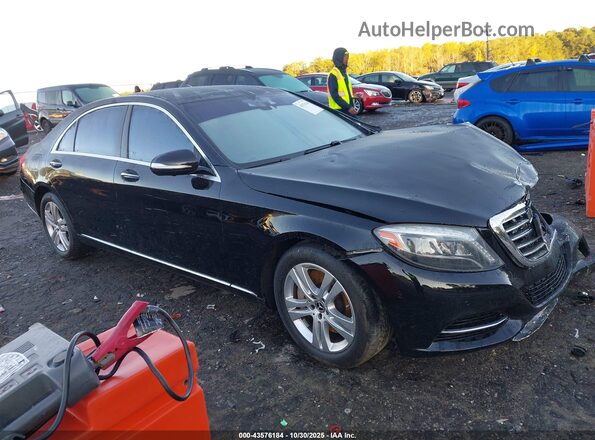 WDDUG8FB5HA324898 2017 MERCEDES-BENZ S-CLASS Черный Передняя правая четверть