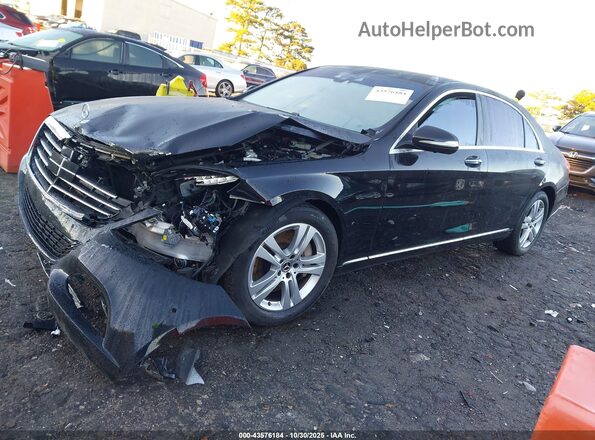 WDDUG8FB5HA324898 2017 MERCEDES-BENZ S-CLASS Черный Передняя левая четверть