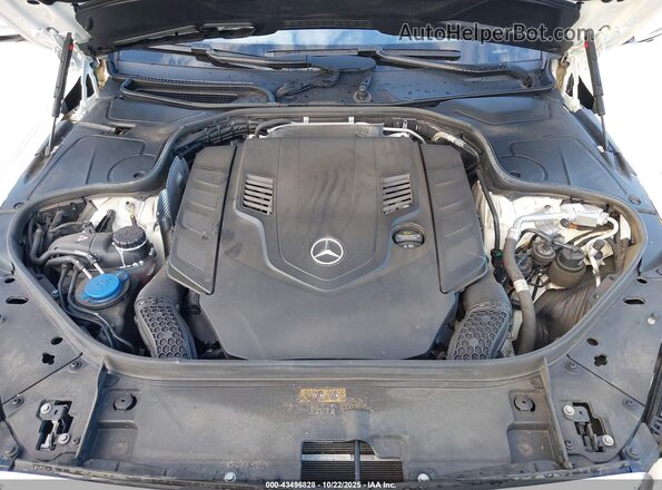 WDDUG8GB7KA475487 2019 MERCEDES-BENZ S-CLASS Белый Вид сзади