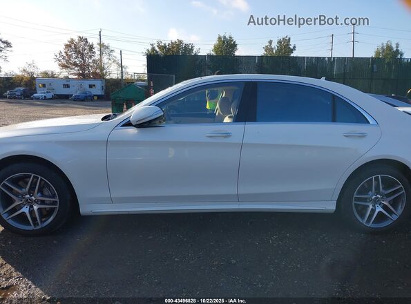 WDDUG8GB7KA475487 2019 MERCEDES-BENZ S-CLASS Белый 
