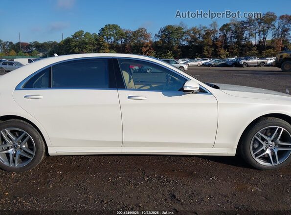 WDDUG8GB7KA475487 2019 MERCEDES-BENZ S-CLASS Белый Панорамный вид салона 360°