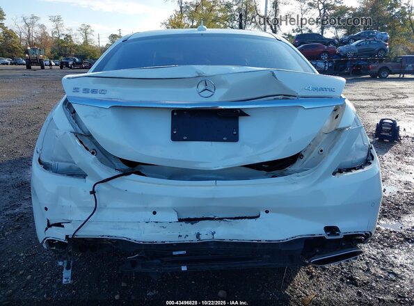 WDDUG8GB7KA475487 2019 MERCEDES-BENZ S-CLASS Белый Вид спереди