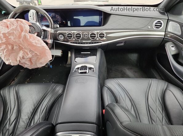 WDDUG8JB0LA526547 2020 MERCEDES-BENZ S Black Առջևի վահանակի տեսք