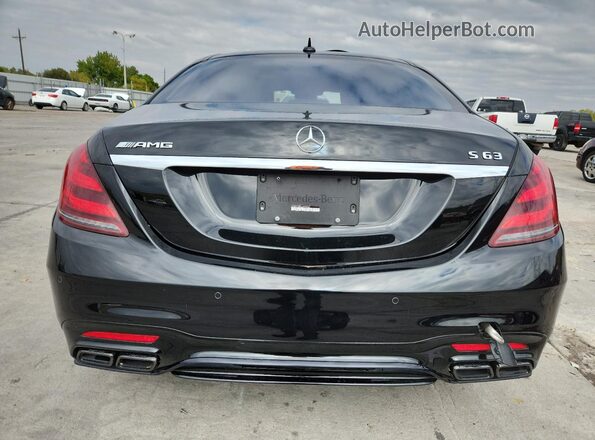 WDDUG8JB0LA526547 2020 MERCEDES-BENZ S Black Հետևի տեսք