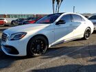 2019 Mercedes-benz S 63 Amg 4matic White vin: WDDUG8JB2KA489435