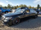 2018 Mercedes-benz S 63 Amg 4matic Black vin: WDDUG8JB5JA397279